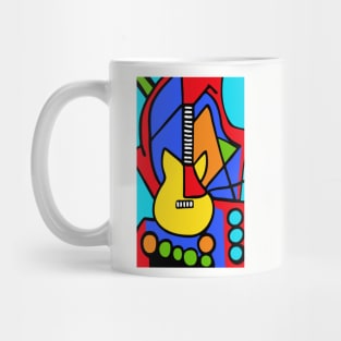 Colorful Guitars Mug